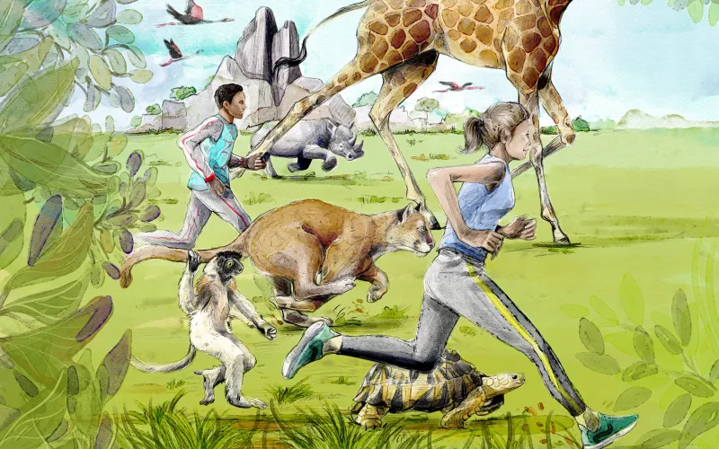 Paris Zoo Run © Marthe Mulkey