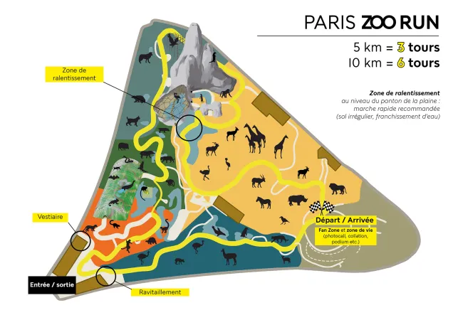 Plan de course - Zoo Run 2024