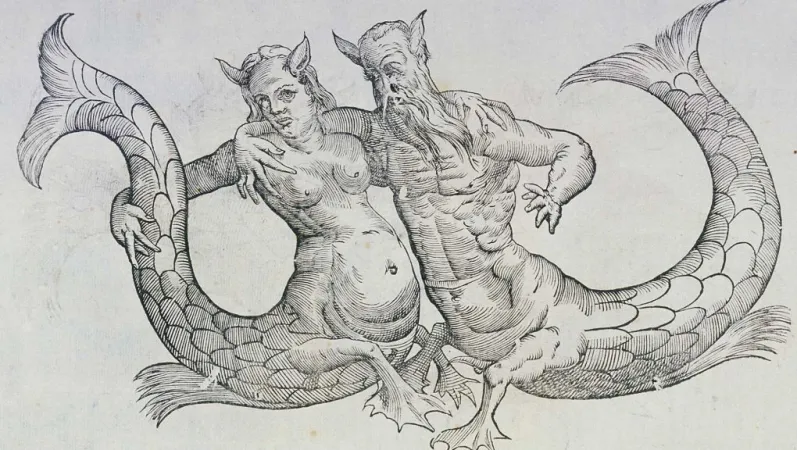 Aldrovandi Ulisse, Monstrorum historia, cum Paralipomenis historiae omnium animalium, 1642 © Muséum national d’Histoire naturelle